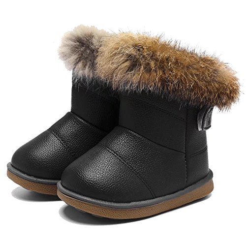 Cior girl s winter warm snow boot fashion fur outdoor s…