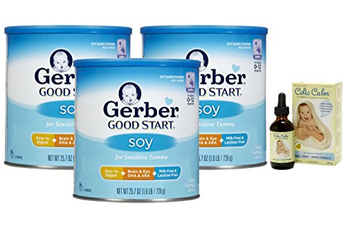 Gerber Good Start Soy Powder Infant Formula 3 Pack with 