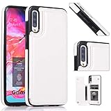 ZYZX Samsung Galaxy A70 Case,PU Leather ID Credit