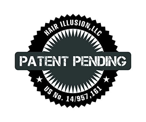 HAIR ILLUSION - 100% Natural Real Human Hair FibersNot Synthetic For Men & Women,Premium Hair Building Formulation, ~ LARGE 38g Bottle (dark brown)