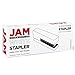 JAM PAPER Office & Desk Sets - 1 Stapler & 1 Tape Dispenser - White - 2/Pack