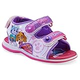 Nickelodeon PAW Patrol Toddler Girl's Sandal Light-Up , Pink/Purple