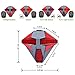 Youlanda Bike Tail Lights USB Led Rechargeable High Bright Bicycle Tail Lights with Turn Signal, Remote Control Fit for Any Bikes