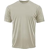 DRIEQUIP Men's Big & Tall Short Sleeve Moisture Wicking Athletic T-Shirts XS-6XL and Tall Sizes