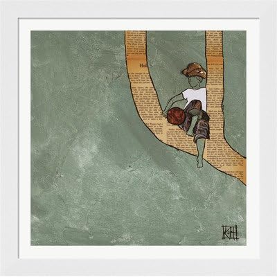 Climbing the Wind Frame Art