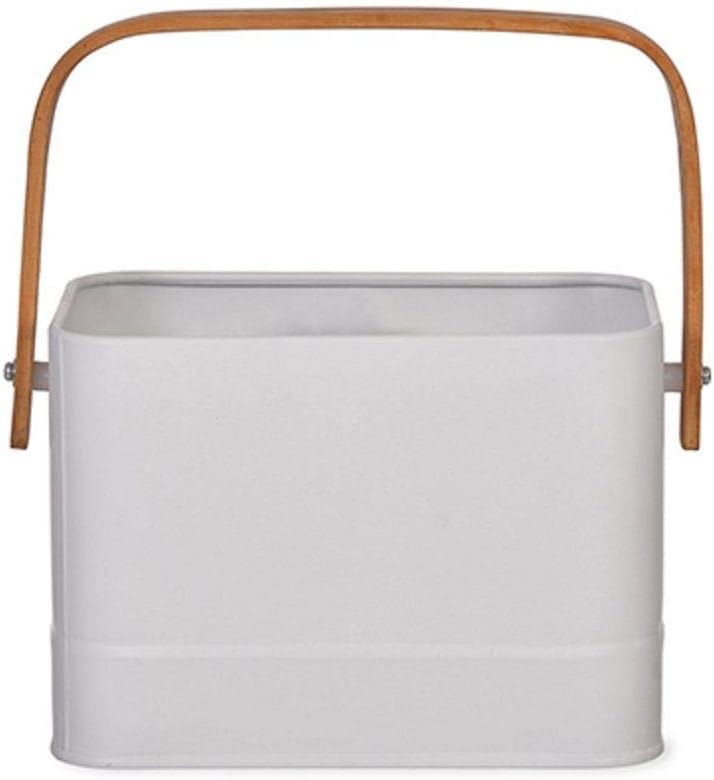 Portland Wash Up Tidy by Garden Trading | Crafted in Bamboo & Powder Coated Steel | Indoor Use Only | H11.5 X W16.5 X D10.5cm