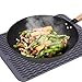 Piduules Eco-friendly Silicone Dish Drying Mat Large Reusable Non-slipping and Heat Resistant Dish Quick Drying Pad, Dishwasher Safe, Gray Large 15.8”x12”