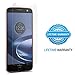 2 Pack SPARIN Moto Z Force Droid Screen Protector, High Definition PET Screen Protector for Lenovo Moto Z Force