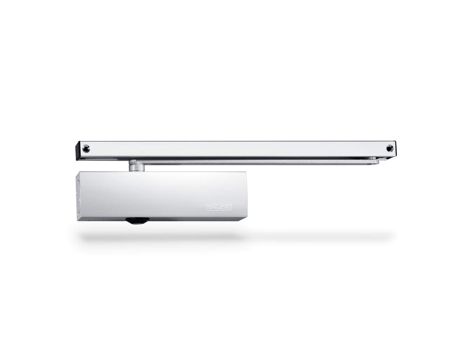 TS 3000 V Silver Slide Rail Door Closer, Geze, Metal, Silver