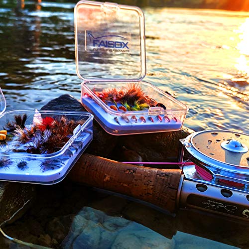 image for FAISOX Fly Fishing 32pcs Wet Flies Nymphs Handmade Assortment Kit for 