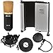LyxPro Kit: Large Diaphragm Cardioid Condenser Microphone, Sound Absorbing Panel, Pop Filter, Shockmount, Cable, Windscreen, Case