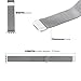 Vitech Fully Magnetic Closure Clasp Mesh Loop Milanese Stainless Steel Bracelet Replacement Band Strap for Apple Iwatch Watch series 1 and series 2 sport & edition (Milanese-Silver-38MM)