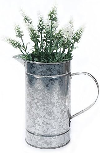 Hot Sale Vintage H134 Metal 0.6 Gal Galvanized Watering Can/Planter/Flower Vase/Home Gifts