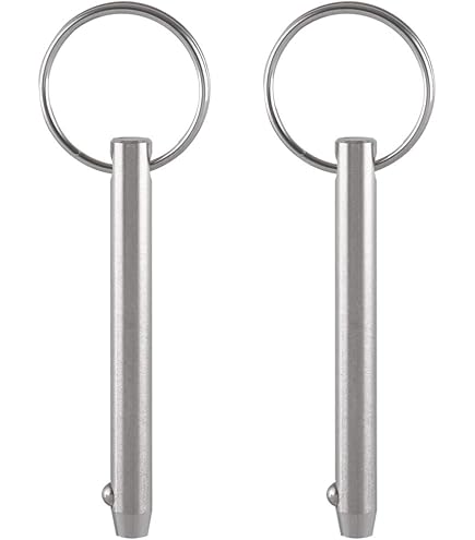 4 PCS Full 316 Stainless Steel Arine Hardware Quick Release Pin 1/4