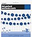 9ft Paper Royal Blue Circle Garland