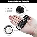 WdtPro 6-Pack Small Flashlights with 18 AAA Batteries - Super Bright 9-LED Flashlight Colors Assorted - Best Mini Gifts for Kids, Men, Women