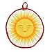 Tortilla Warmer 10”- Insulated, Microwaveable Fabric Pouch by Cameron’s Products- Keeps Tortillas Heated for up to One Hour (Sun Design)
