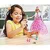 Barbie-GML76-Adventure-Deluxe-Princess-Doll Barbie Princess Adventure Doll in Princess Fashion with Pet Puppy, 2 Pairs of Shoes, Tiara and 4 Accessories, for 3 to 7…