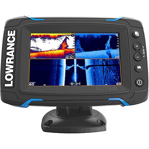 Lowrance ELITE-5 TI Med/High/ Downscan Fishfinder (Certified Refurbished)