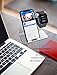 Bestand 2 in 1 Apple iwatch Charging Stand Holder& Phone Desktop Tablet Dock for Apple Watch/iPhone X/8Plus/8/7 Plus/iPad(Upscale Silver)