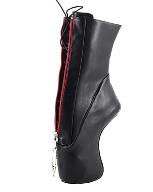 WONDERHEEL Damen Locked Zipper Ballett Shoes