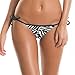CENG MAU Swimwear Women Brazilian Tie Sides T Back Bikini Thong Swimsuit Bottom