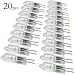 eTopLighting (20) Bulbs, G4 Halogen Light Bulb 10 Watt Bi-Pin Halogen Light B...