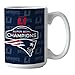 Boelter Brands NFL New England Patriots Super Bowl LI Champions Sublimated Coffee Mug, 15-Ounce