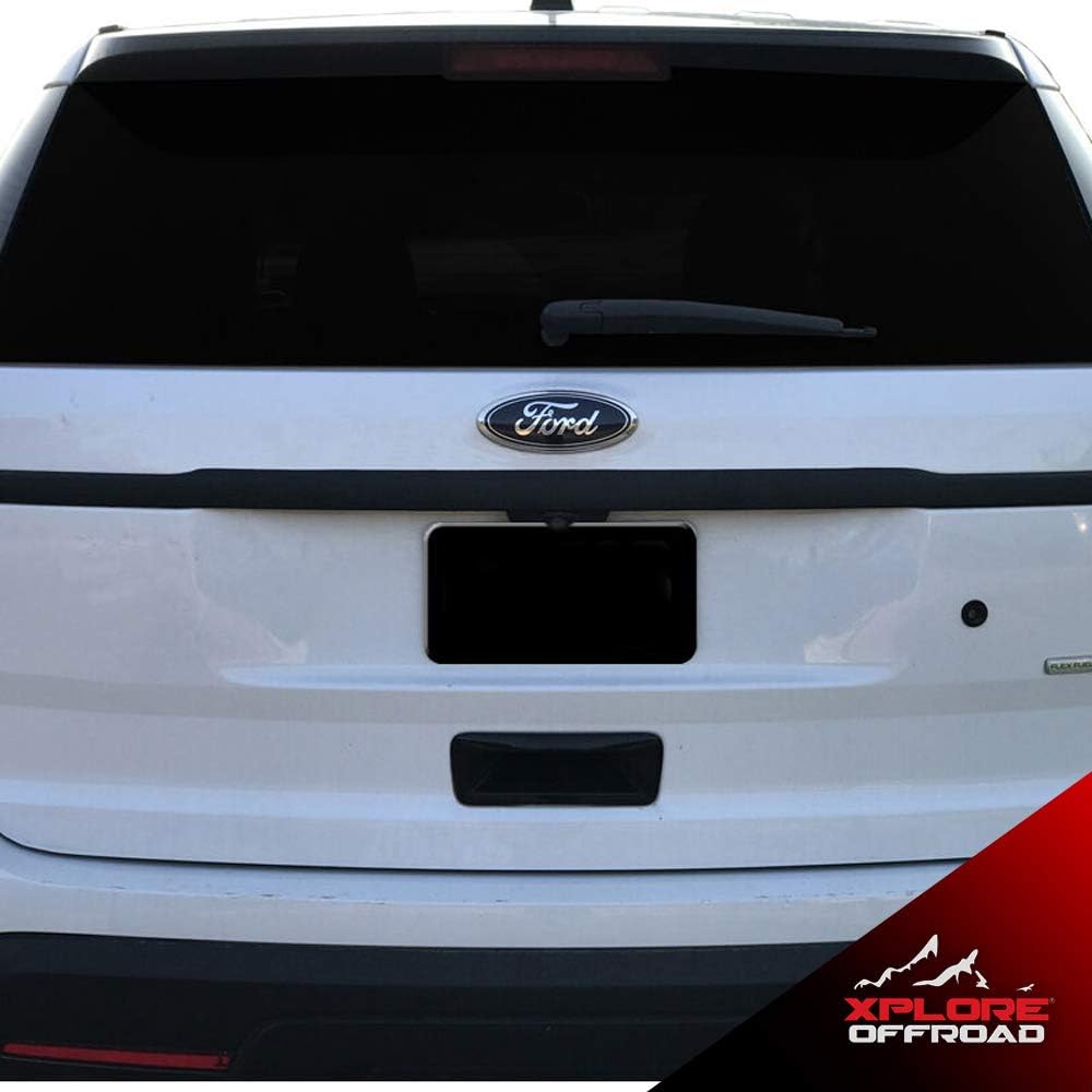 Amazon Com Xplore Offroad Explorer Chrome Trim Blackout Precut Vinyl Overlay Decal Matte Black 16 18 Automotive