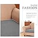 CHUN YI Medium Couch Cushion Cover Stretch for Loveseat, Sofa Seat Slipcovers for Pets, Suitable for Armchair Loveseat Sofa with Spandex Jacquard Washable Fabric(Medium,Light Grey)