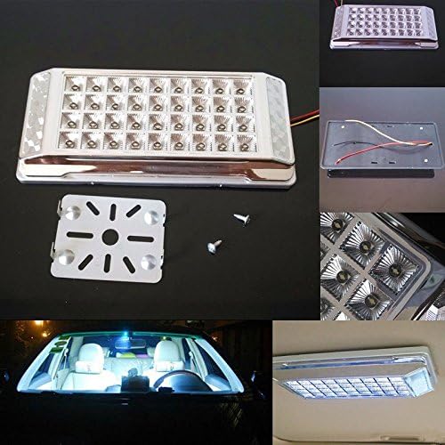 12V White 36 LED Dome Roof Lamp Ceiling Interior Reading Light For Ford F-150