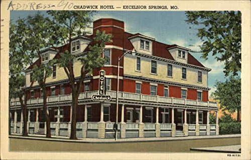 Chadwick Hotel Excelsior Springs Missouri Mo Original Vintage Postcard 1956 At Amazon S Entertainment Collectibles Store