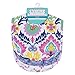 Trend Lab Waverly Santa Maria 3 Piece Bib Set, Blue/Pink/Yellow/Gray