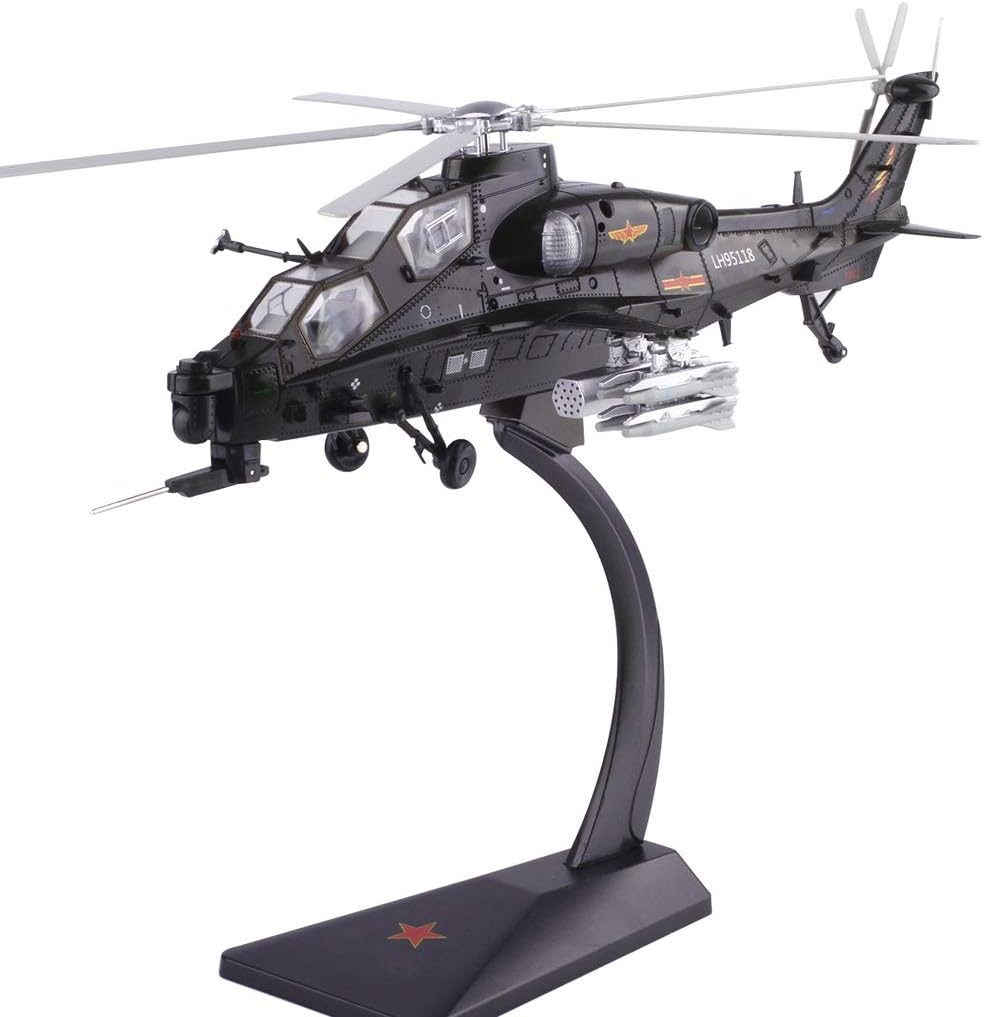 Llsdls Alloy Model Toy Gunship Toy Tabletop Decoration Gift Toy