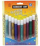 Sargent Art 8 Count x 10 ml Glitter Glue Tubes, 8