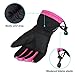 WATERFLY Women's Femal Ski Gloves Warm Waterproof Winter Glove Cycling Gloves