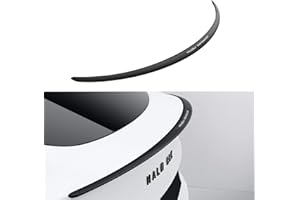 HALOBLK Performance Carbon Fiber Spoiler Designed for Tesla Model Y (2024 2023 2022 2021 2020), Ultralight Genuine 3K Carbon Fiber Rear Spoiler (Matte Finish)