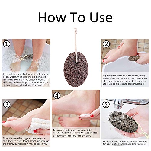 Pumice Stone For Care Foot Hands Callus, Natural Earth Lava Rock For