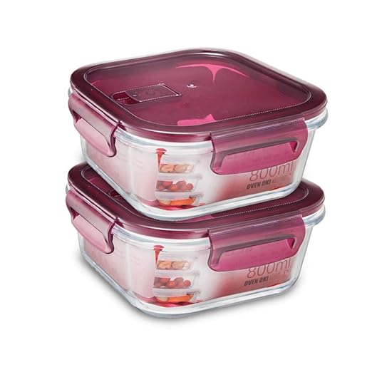 Vaso Caja De Almacenamiento De Alimentos Frescos Envase con Tapa ...