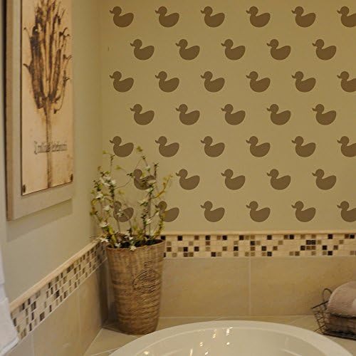 Rubber Duck Wall and Floor Stencil - Cute Stencils - Laser Cut