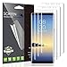 [3 PACK] Samsung Galaxy Note 8 Screen Protector (Case Friendly), LK [Full Coverage] PET Soft Flexible TPU film with Lifetime Replacement Warranty