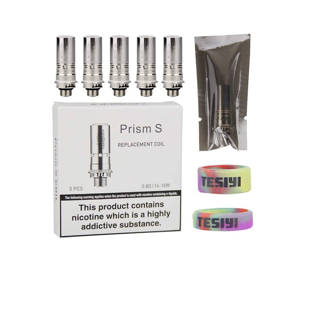 INNOKIN Prism S T20S Replacement Coils 0.8ohm for Endura T20s EZ.Watt T20s Tank Atomizer Vape Pen Starter Kit Pack of 5