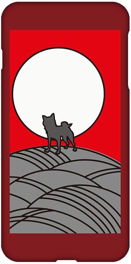 Amazon Co Jp スマq Aquos Serie Shv34 和んこ堂 柴犬 花札 アニマル 和風 スマホケース ハードケース Sharp シャープ アクオス セリエ Au Ami A ススキに月 家電 カメラ