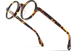 HEPIDEM Acetate Men Vintage Round Optical Glasses Frame Spectacles Optical Eyeglasses Zolman