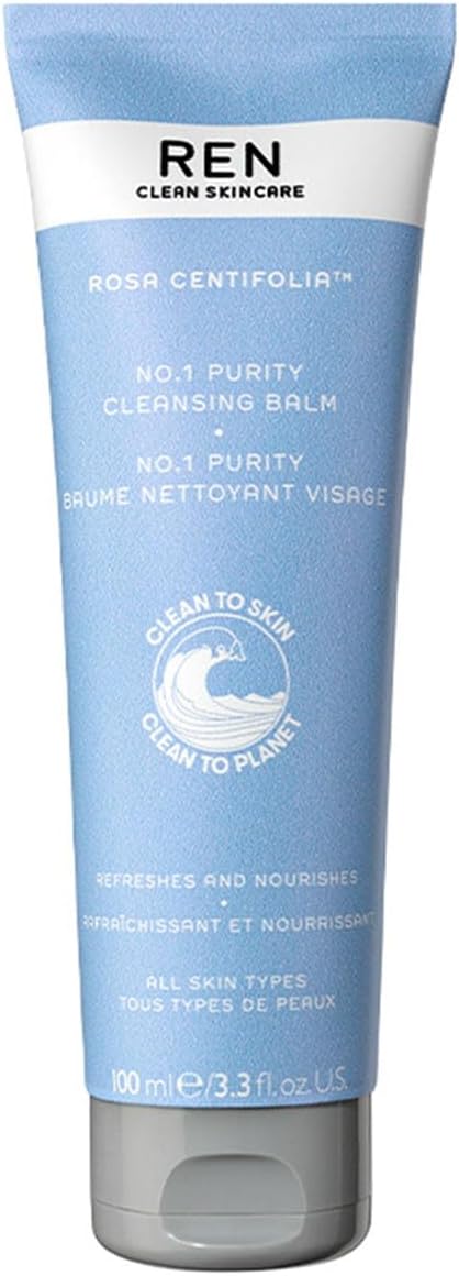 REN Clean Skincare No.1 Purity Cleansing Balm 100ml Rose Infused Makeup Remover