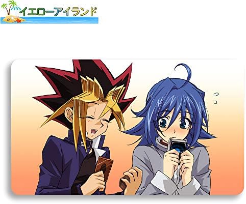 イエローアイランド カードゲームプレイマット 遊戯王 プレイマット 武藤 遊戯 アテム ランキングtop5 マウスパッド 35cm 0 2cm 収納ケース付き 60cm アニメ 萌え カード枠なし Tcg万能