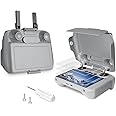 Arzroic Sun Hood Kit for DJI Mini 4 Pro/Air 3/Air 3S/Flip Accessories, Includes DJI RC 2/RC2 Controller Accessories: Sun Hood/Shade/Cover and Screen Protector