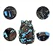 MATMO Kids Camo Backpack Boys Blue Camo Backpacks School Book Bag Updated Zipper