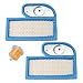 Harbot (Pack of 2 FH451V 11013-7002 Air Filter with Fuel Filter for Kawasaki FH500V FH531V FH541V FH580V FH680D 4 Stroke Engine John Deere M137556 Cub Cadet 490-200-0004 Lawn Mower primary