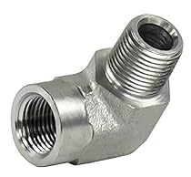 Coxreels 616 Steel 90 Degree Straight Elbow for Spring Driven Reel, 1/4